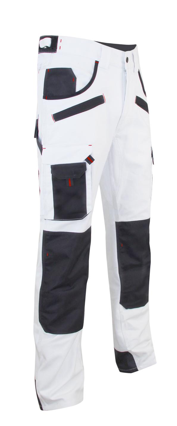 Aerosol - 1443 Pantalon de peintre, bicolore, avec poches genouillères