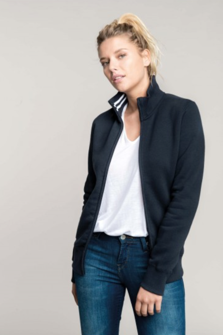 Veste molleton zippée femme - K457