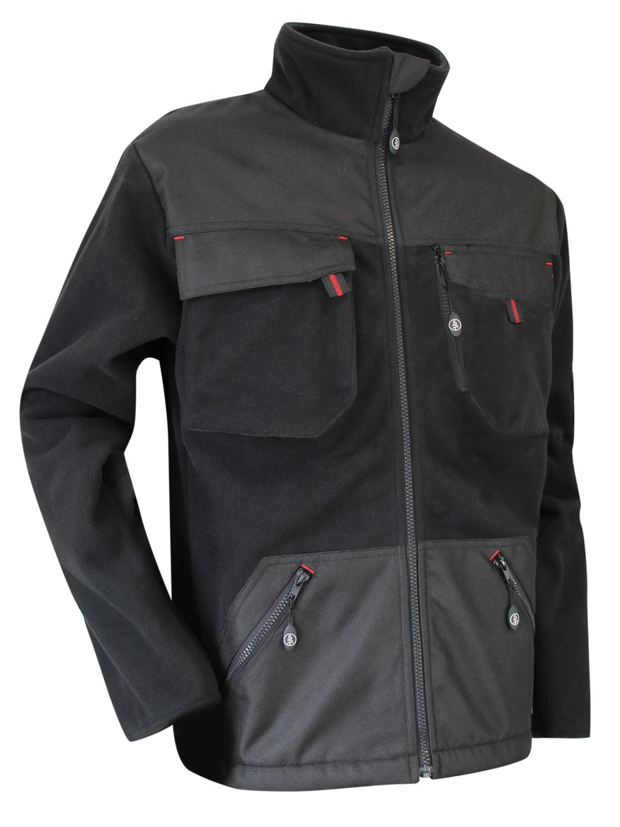 Blouson polaire double face avec doublure imper-respirante