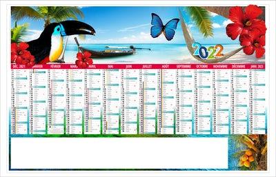 Calendrier Bancaire Maxi.