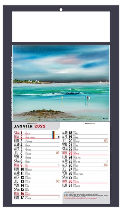 CALENDRIER PLAQUE- PERSONNALISABLES