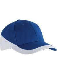 Casquette racing bicolore