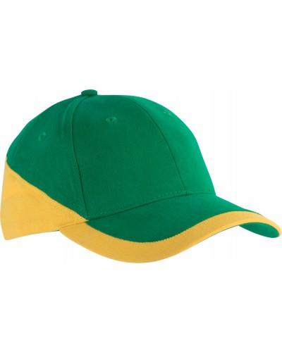 Casquette racing bicolore