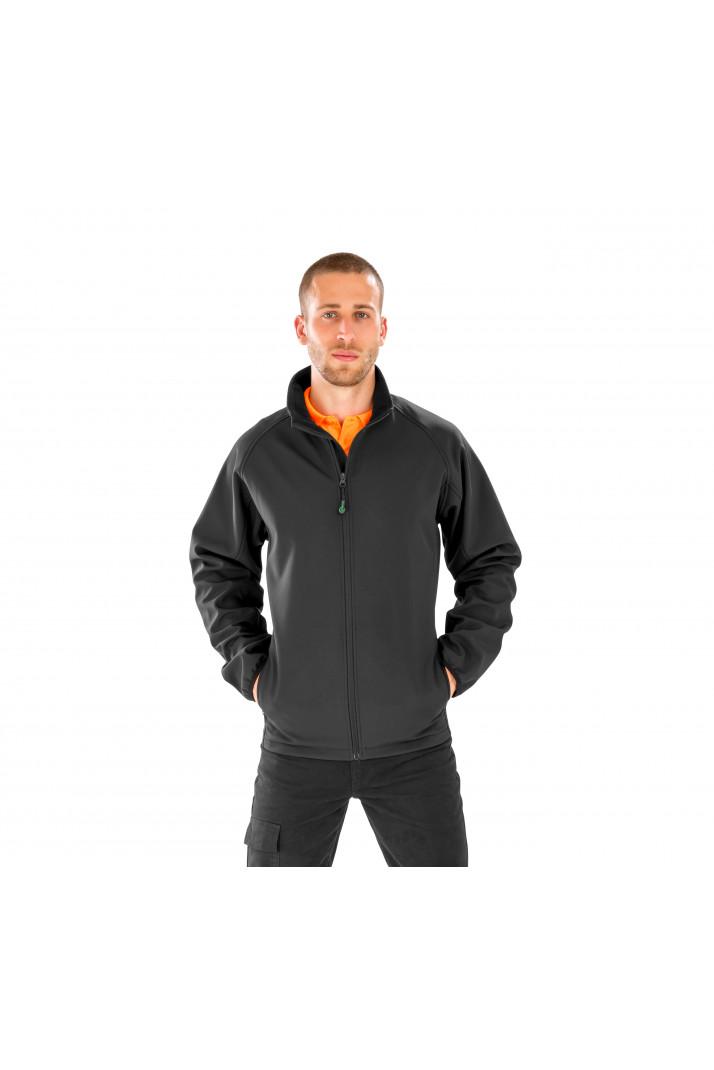 veste softshell homme recyclée, personnalisé, compiègne, thourotte, vêtements, logo