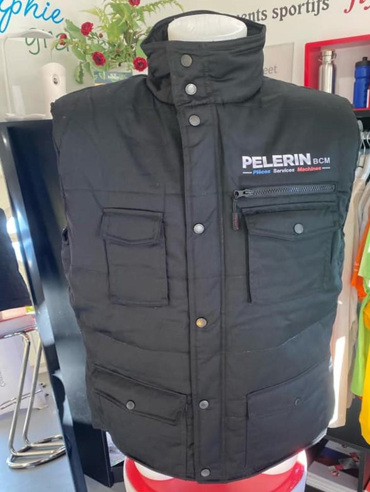 BODYWARMER-VETEMENTS PROFESIONNELS-VETEMENT DE TRAVAIL-PERSONNALISATION-BRODERIE