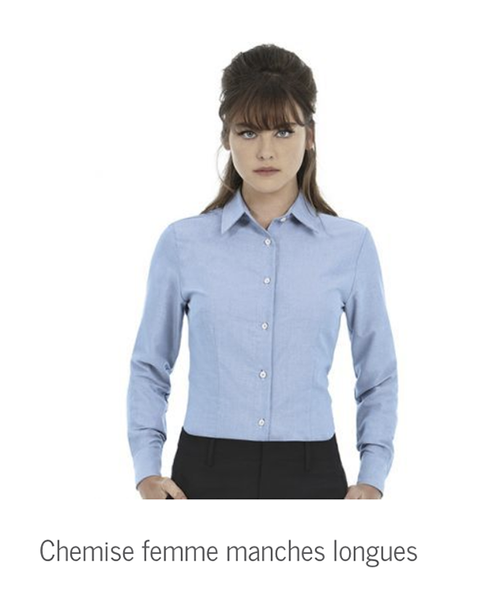 chemise femme manches longues