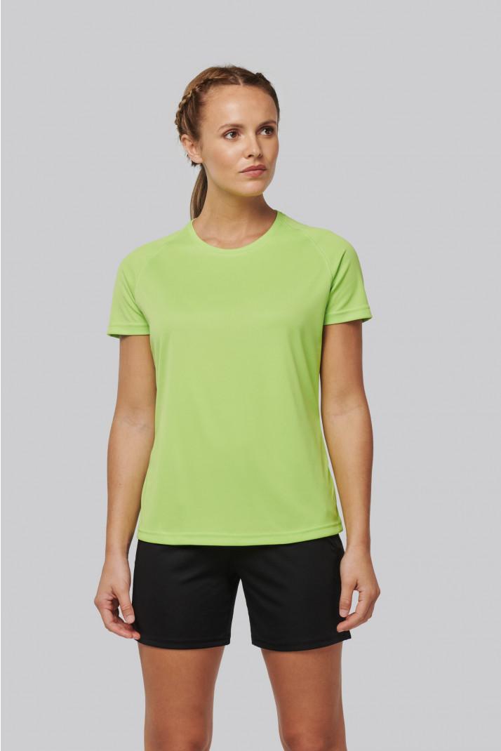 t-shirt de sport femme recyclé, personnalisé, compiègne, thourotte, vêtements, logo